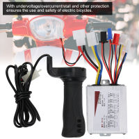 12V 500W Speed ​​Controller Throttle Grip Set อุปกรณ์เสริมสำหรับสกู๊ตเตอร์รถจักรยานไฟฟ้า E‑Bike