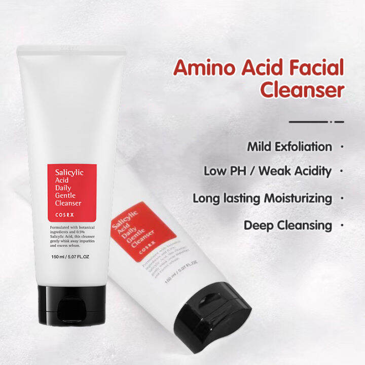 COSRX Salicylic Acid Facial Cleanser Oil Control Acne Removing Refreshing and Moisturizing