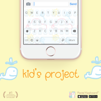 Kids Project Keyboard Theme⎮(E-Voucher) for Pastel Keyboard App