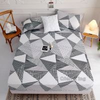 【hot】！ 1pc 100 polyester printing bed set with corners and elastic band sheet hot sale(pillowcases need order)