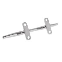 ♤☏ Marine Grade 316 Stainless Steel Open Base Boat Deck Cleat - 4 Inch Boat Mooring Accessories Marine Hardware