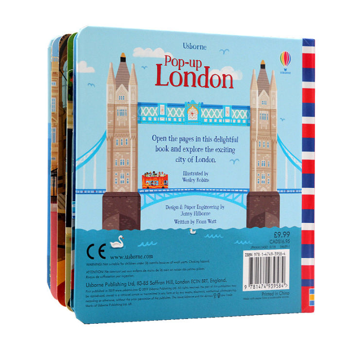 usborne-produced-london-pop-up-three-dimensional-book-english-original-picture-book-london-famous-landmark-interesting-3d-visual-three-dimensional-book-early-education-enlightenment-turning-hole-book