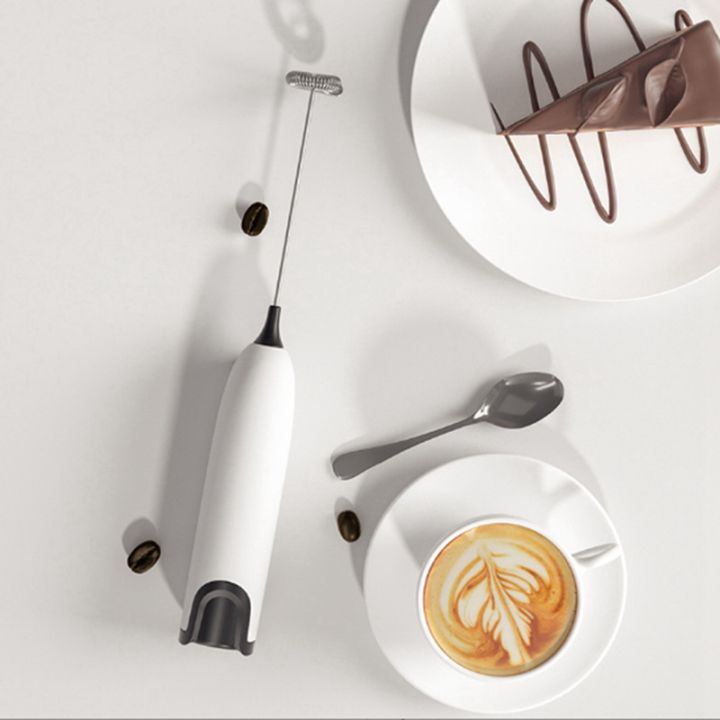 1-pcs-kitchen-foamer-whisk-mixer-stirrer-coffee-cappuccino-whisk-frothy-blend-egg-beater-black