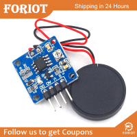 Foriot  โมดูลเซ็นเซอร์ระบบสั่นสำหรับสวิทช์  โมดูลเครื่องตรวจจับการสั่นสะเทือนแบบ Piezoelectric โมดูลเซ็นเซอร์โมดูลสวิตซ์  การสั่นสะเทือน5.0V DC Ad/do