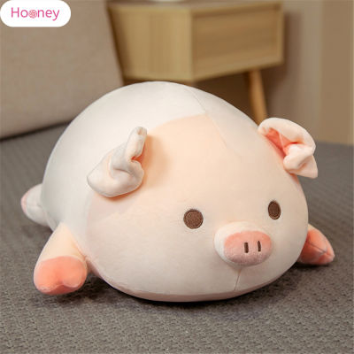 HOONEY ของเล่นหมอนตุ๊กตารูปหมูน่ารักสำหรับเด็กเด็กเด็กทารก