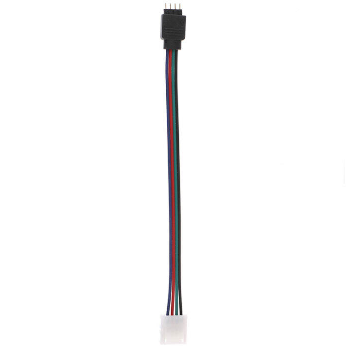 csndices-tanhaigang-15cm-5050-rgb-4-pin-led-strip-light-connectors-strip-to-power-adaptor-connector