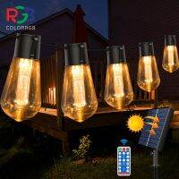 9.8m 30LEDS Solar String Lights Outdoor Patio Lights,Remote Control, 8 Mode ,Shatterproof Bulbs , Weatherproof Hanging