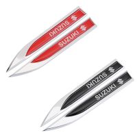 Hot New 2PCS Suzuki Metal Car Side Fender Decoration 3D Marker Sticker For ERTIGA Swift XL6 XL7 SX4 Jimy Vtara Sx4 Accessories zhi