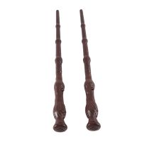 2 Pieces 14.2 Inch Wizard Wands Sound Illuminating Toy Wand,for Kids Halloween Cosplay Party Costume Accessories