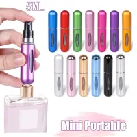 5ml Portable Mini Refillable Perfume Bottle With Spray Scent Pump Travel Empty Cosmetic Containers Spray Atomizer Bottle Travel Size Bottles Container