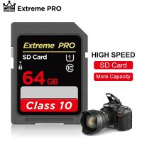 Class 10 Extreme PRO SD Card 128GB 64GB High Speed SD Card U1 SDHC SDXC 32GB 16GB Memory Card for Camera