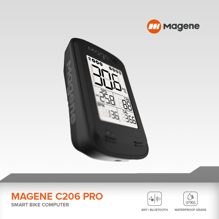 MAGENE C206 PRO BIKE COMPUTER BLACK | Lazada PH