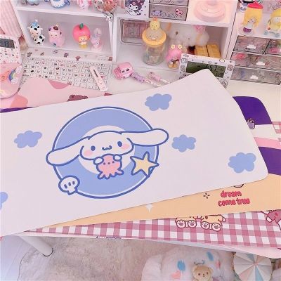 （A LOVABLE） CuteDogPadDesktop Oil-Proof Non-Slip Desk Mat Kawaii AnimePad นักเรียนเขียน Pad