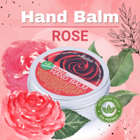 ?PRAILEELA? Rose Hand Balm บำรุงเล็บ บำรุงผิวมือ เล็บ บาล์ม