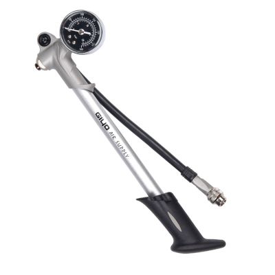 Giyo 1 PCS Gs-02D Mountain Bike Front Fork Inflator High Pressure Aluminum Alloy Mouth Rear Shock Absorber Inflatable Gs03S