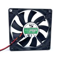 For Radiator YM 1208PHB1 8015 12V 0.25A 2-wire 8cm silent cooling fan