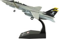 1:100 F-14A Tomcat Fighter Attack Metal Plane Model,US Navy 2003, Military Airplane Model,DiecastPlane,for Collecting and Gift