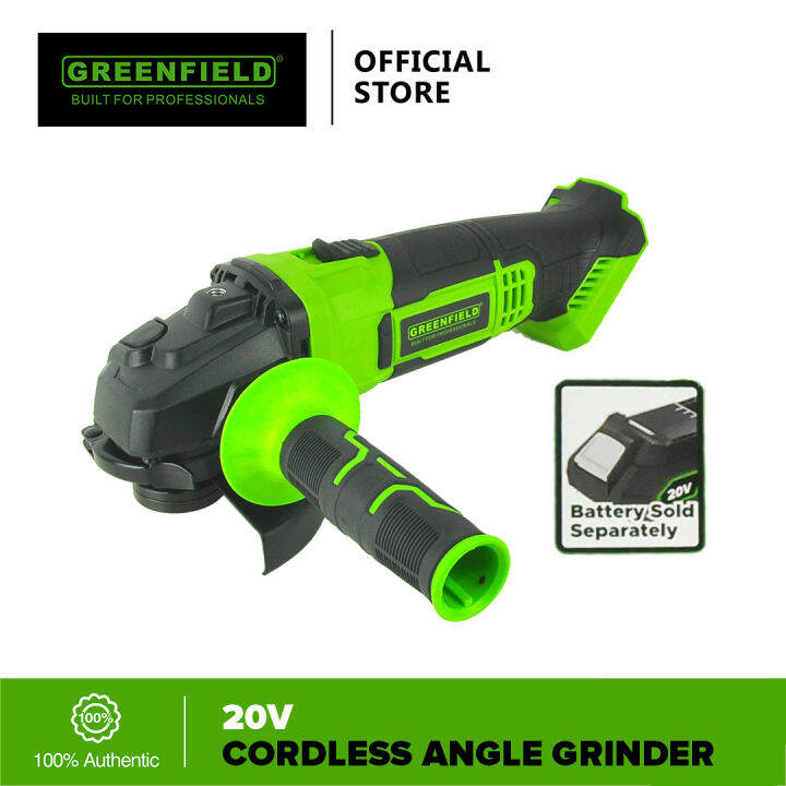 Greenfield Cordless Grinder (Bare Tool Only, Battery Sold Separately