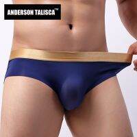 【cw】 ANDERSON TALISCA Brand Silk New Mens BriefsMen BriefRopa Interior Hombre Soft Man Cueca Masculina Size M-2XL !