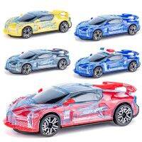 Cool Universal Wheel Toy Car with Sound Electric Car Inertial Toy Sports Car Glowing Car Toys for Children Christmas Toys Gift