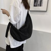 【jw】♞✽◎  Workwear for Messenger Female Dumpling College Student Large Capacity Shoulder Men