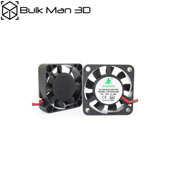 Brushless Fan 24V 40x40x10mm cooling for cool 3D Printers, CNC