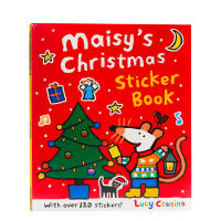 Original English maisy S Christmas Sticker Book mouse Bobos Sticker Book English original picture book more than 120 sticker childrens Enlightenment paperback picture books