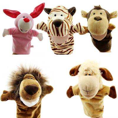 Cute Baby Animals Hand Puppet Plush Doll Story Telling Educational Toy Christmas Toy