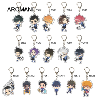 Aromani【พร้อมแล้ว!】พวงกุญแจอะนิเมะสีน้ำเงินล็อคกุญแจอะคริลิคการ์ตูนฟิกเกอร์อิจิโยอิจิบาจิระเมจิรุน่ารักพวงกุญแจเครื่องประดับคอสตูม Kado Ulang Tahun