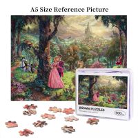 Disney Dornröschen Wooden Jigsaw Puzzle 500 Pieces Educational Toy Painting Art Decor Decompression toys 500pcs