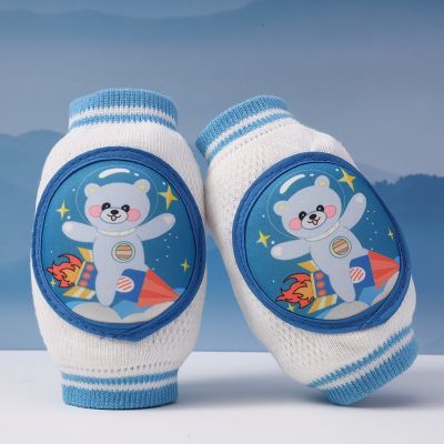 【Ready】🌈 Childrens Thickened Summer Elbow Pads Knee Pads Baby Crawling Toddler Infants Fall-proof Walking Children Medium and Big Girls
