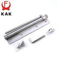 On Sale KAK Adjustable Door Closer Stainless Steel Automatic Door Spring Silver Tone Strength For Home Office Door Fire Rated Gate 40KG