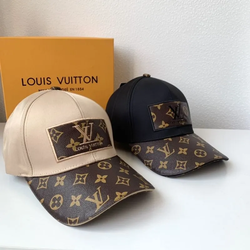 Louis Vuitton Monogram Canvas Baseball Hat In Dark Brown - Praise