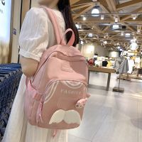 Primary School Schoolbag Female Korean Junior High School Students Grade 3, 4, 5, 6 Cute Girl Heart Backpack Large Capacity Backpack