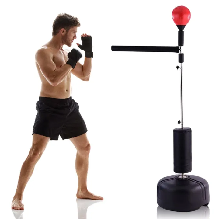 speed ball stand punching boxing bag
