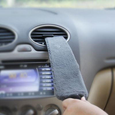 【CW】 Car Cleaning Air Conditioner Vent Cleaner Detailing Dust Removal Blinds Outlet styling Accessories