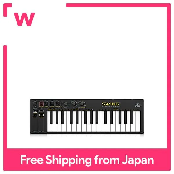 Behringer USB / MIDI Keyboard Step Sequencer Arpeggiator CV / GATE SWING BLACK Lazada PH