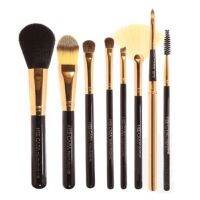 ? Nee Cara Golden Brush Tool With Leather Pouch N- [ จัดส่งทั่วประเทศ ]