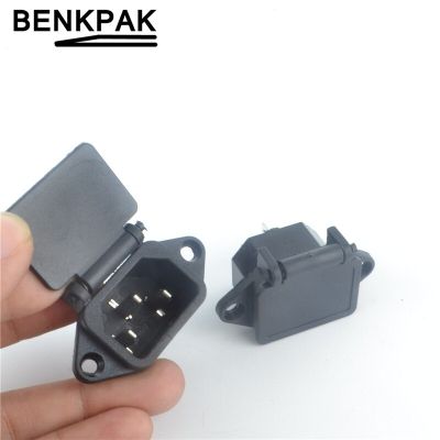 Electric motorbike &amp; cooker  socket connector motorcycle charger ac socket  Wires Leads Adapters