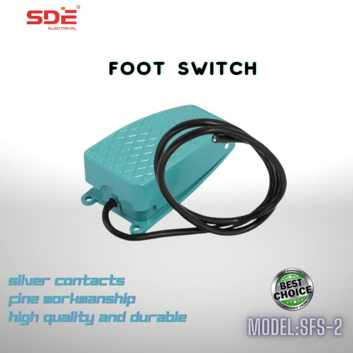 SDE FOOT SWITCH (SFS-2) | Lazada PH