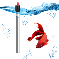 500W สแตนเลสถังปลาเครื่องทำความร้อนปรับ Submersible Thermostat เครื่องทำความร้อน Rod สำหรับ Aquarium อุณหภูมิอุปกรณ์ควบคุม