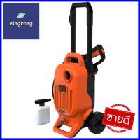 เครื่องฉีดน้ำ BLACK&amp;DECKER BEPW1800T-B1 125 บาร์ 1700 วัตต์ELECTRIC PRESSURE WASHER BLACK&amp;DECKER BEPW1800T-B1 125 BARS 1700W **มีบริการชำระเงินปลายทาง**