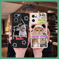 cute Silica gel Phone Case For OPPO Reno7 5G China heat dissipation personality creative protective simple leather