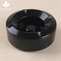 hot【DT】 Windproof Round Ashtray Eco-Friendly Cars Smoke Accessory Resistant Ash Tray Convenient Plastic