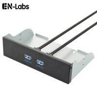 ﹍♤ En-Labs 2/4/7 Port USB 3.0 5.25 Internal CD-ROM Bay Front Panel HubUSB 3.0 Type A Female to Motherboard USB 20 pin Splitter