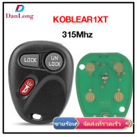 【DANLONG ?】Keyless Entry Remote Car Key Fob 3 Buttons Remote Control Key Frequency 315mhz KOBLEAR1XT Replacement Parts