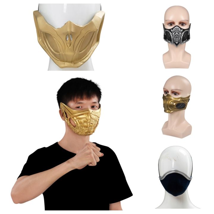 Cosplay Scorpion Sub Zero Kitana Mortal Kombat Scorpion Mask Cosplay Latex Masks Helmet