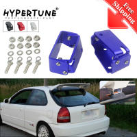 FREE SHIPPING - For 96-00 Honda Civic EK9 3DR Type R Spoiler CTR Wing Riser Lift Tilt cket HT-WSR01