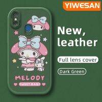 YIWESAN เคสโทรศัพท์ลายการ์ตูนสำหรับ Xiaomi 8 Lite 8 Pro 8 SE 9 10ลายดีไซน์ใหม่เมโลดี้สุดหวานเคสนุ่มหนังเคสป้องกันกล้องฝาปิดด้านหลังเลนส์เต็มรูปแบบเคสกันกระแทก