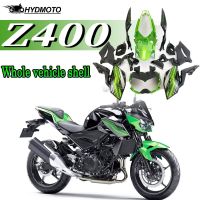 สำหรับ KAWASAKI Z Ninja 400 2018 2019 2020 2021 2022ชุดแต่งตัวรถตัวถังรถ Z400 Ninja400สีเขียวสีดำ